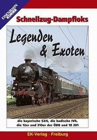 Schnellzug-Dampfloks. Legenden & Exoten, 1 DVD-Video
