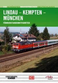 Im Führerstand. Lindau - Kempten - München, 1 DVD-Video