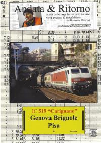 Im Führerstand. Genova Brignole - Pisa, 1 DVD-Video