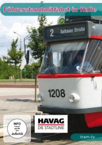 Im Führerstand. Tram Linie 2 in Halle, 1 DVD-Video