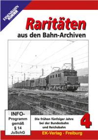 Raritäten aus den Bahn-Archiven - Ausgabe 4, 1 DVD-Video