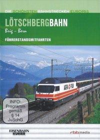 Im Führerstand. Lötschbergbahn. Brig - Bern, 1 DVD-Video