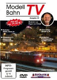 Modellbahn TV - Ausgabe 43, 1 DVD-Video