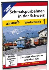 Schmalspurbahnen in der Schweiz - damals, Teil 1, 1 DVD-Video
