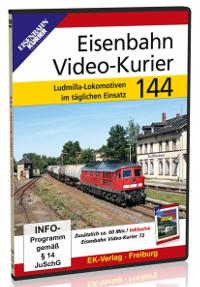 Eisenbahn Video-Kurier 144, 1 DVD-Video