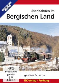 Eisenbahnen im Bergischen Land gestern & heute, 1 DVD-Video