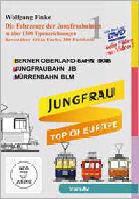 Die Fahrzeuge der Jungfraubahnen 1, 1 DVD-ROM