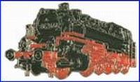 Krawattenklammer Dampflok 86 346