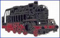Krawattenklammer Dampflok 64 007
