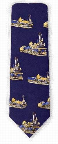Krawatte - Vintage engines Navy